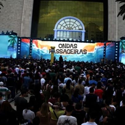 Luau FJU reúne 160 mil jovens em evento