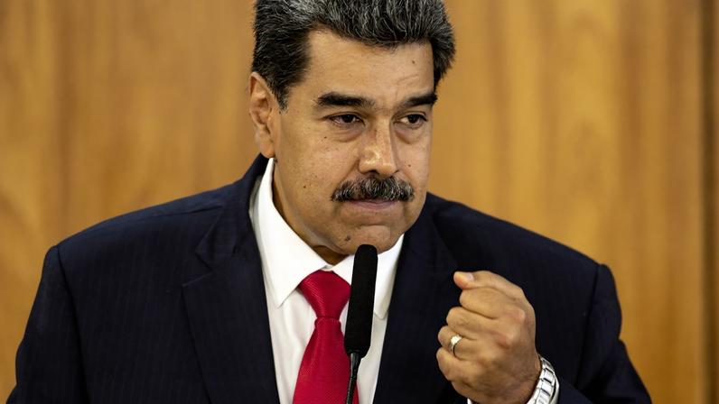 Brasília (DF), 29/05/2023 - O presidente da Venezuela, Nicolás Maduro, durante declaração à imprensa após reunião com o presidente Luiz Inácio Lula da Silva, no Palácio do Planalto. Foto: Marcelo Camargo/Agência Brasil