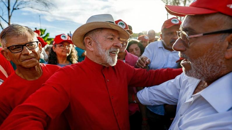 Presidente Lula em evento do MST em Salvador, em janeiro. (Foto: Ricardo Stuckert/Secom)