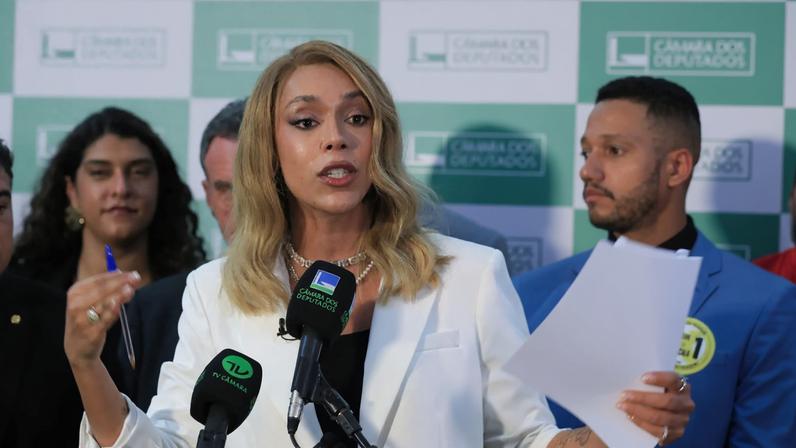 A deputada federal Erika Hilton (PSOL-SP). (Foto: Lula Marques / Agência Brasil)