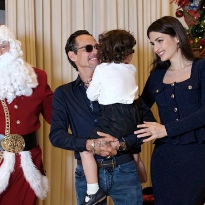 Marc Anthony espera bebê nº8, seu segundo com Nadia Ferreira