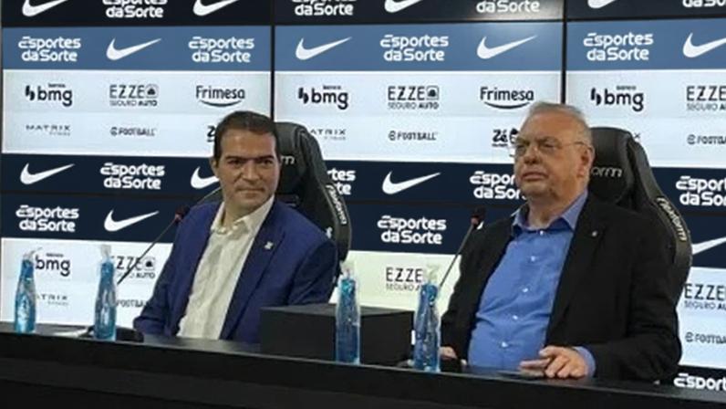 Marcelo Paz foi apresentado como novo diretor de futebol do Corinthians