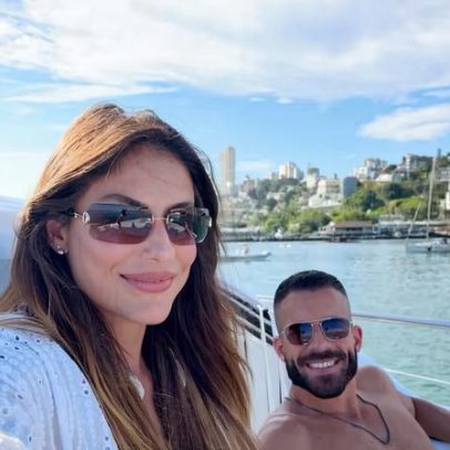 Mari Gonzalez posta foto com o namorado Pipo Marques em Salvador