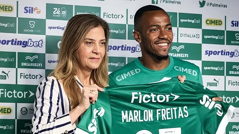Marlon Freitas é o único reforço do Palmeiras até agora