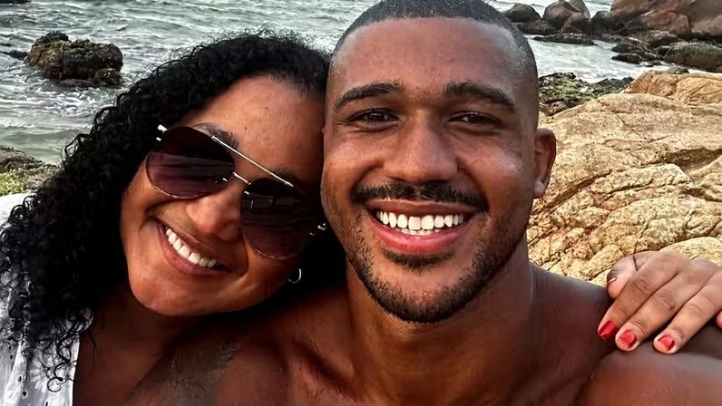 Karen Amaro é mãe de Matheus, eliminado do BBB 26 — Foto: Reprodução/Instagram