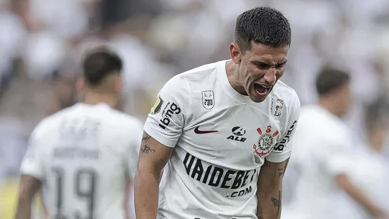 Matías Rojas em ação pelo Corinthians
