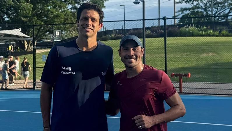 Marcelo Melo e Fernando Romboli (Foto: Reprodução/Instagram)