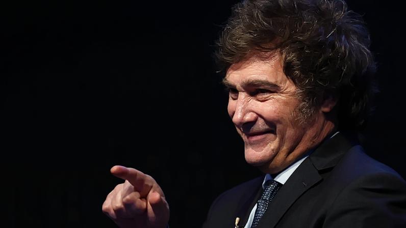 Presidente argentino expôs publicamente sua preferência por uma vitória "dos Bolsonaro" nas eleições presidenciais deste ano no Brasil. (Foto: EFE/Tomás Cuesta)