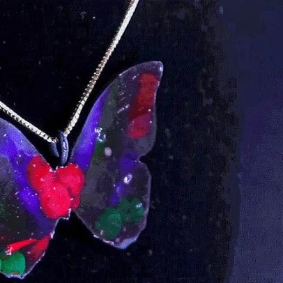 Nova forma de pintar com luz para criar itens radiantes que mudam de cor