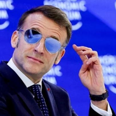 Visual de Macron inspirado em Top Gun impulsiona fabricante de óculos
