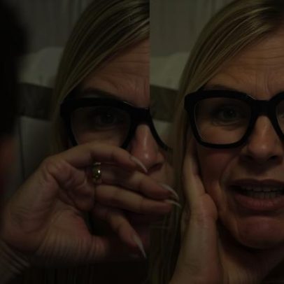Monique Evans ri de desafeto do BBB 26 na xepa