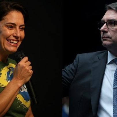Flávio Bolsonaro e Michelle discutem novo capítulo sobre espólio de Jair