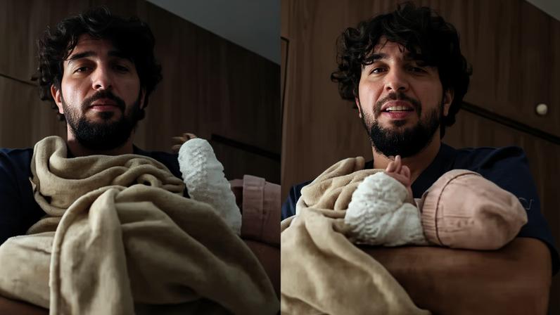 Nattan e Rafa Kalimann são pais de Zuza Helena — Foto: Reprodução/Instagram