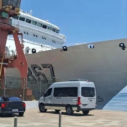 Médicos brasileiros impedidos de vistoriar navio chinês