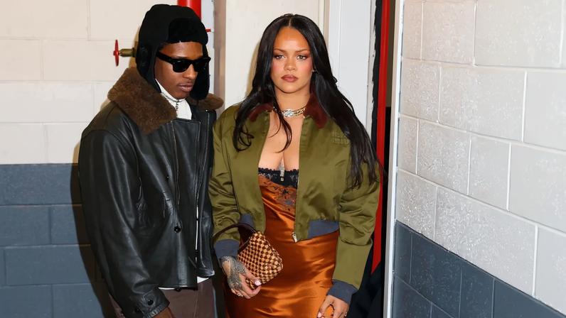 Rihanna and A$AP Rocky celebrated his album release with a party in New York City.