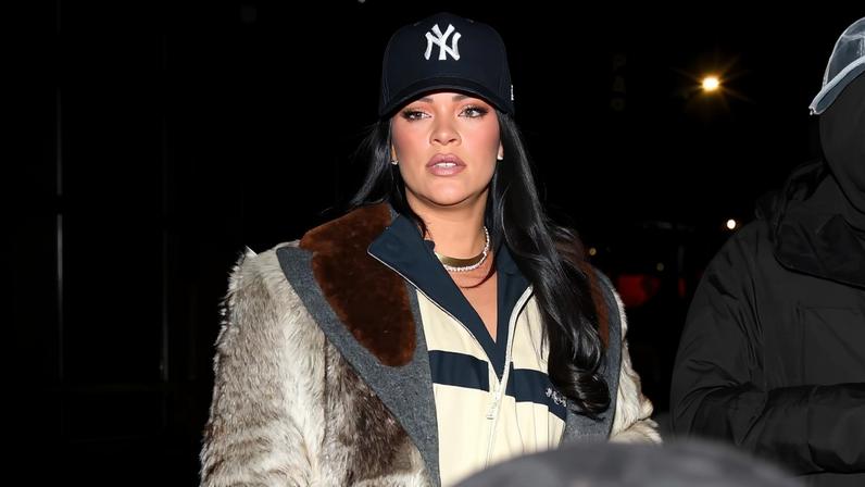 Rihanna went out Saturday night in New York City to support boyfriend A$AP Rocky, who appeared as the musical guest on SNL.