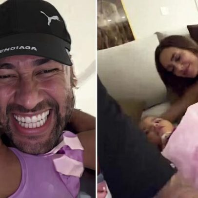 Vídeo mostra Mavie chorando após Neymar chamar Bruna Biancardi de bruxa