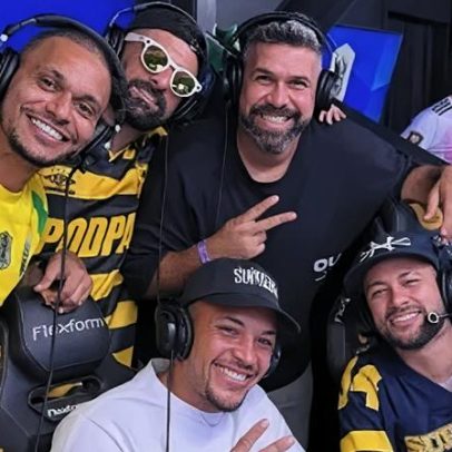 Neymar coloca Vitor Roque em saia justa durante transmissão da Kings League