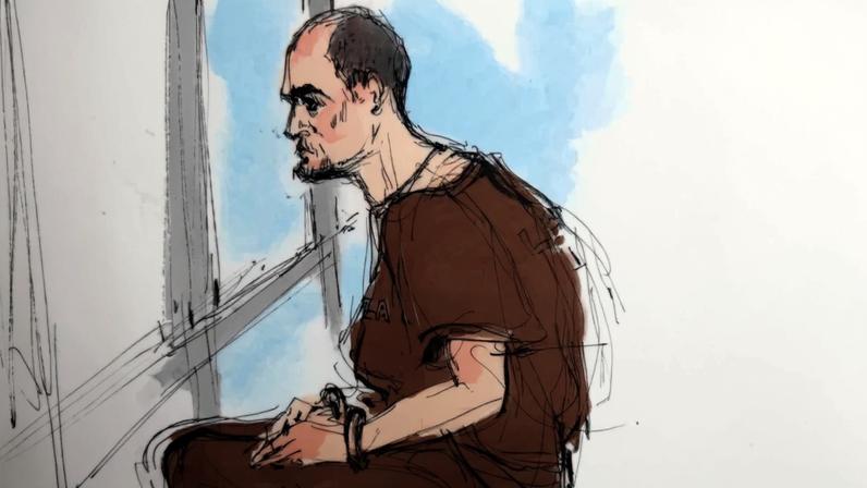 Nick Reiner appeared in court for his arraignment on Wednesday morning.