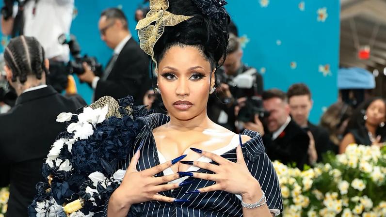 Nicki Minaj at Met Gala last May in New York City.