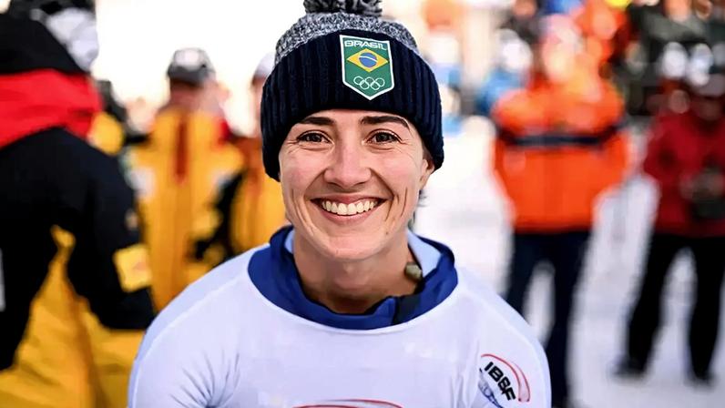 Nicole Silveira, do skeleton, está garantida nos Jogos Olímpicos de Inverno (Foto: Viestrus Lacis/IBSF)