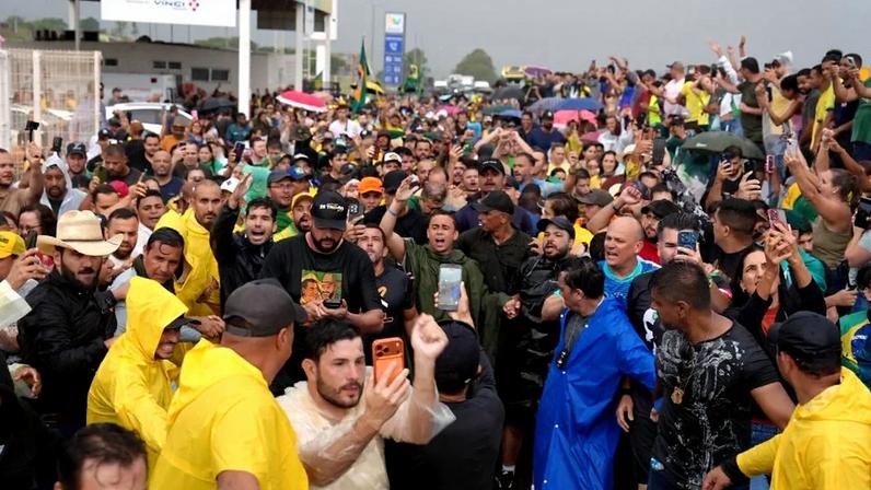 Grupo já está em Cristalina (GO), cidade a 140 quilômetros de Brasília. Foto: Ascom Nikolas Ferreira