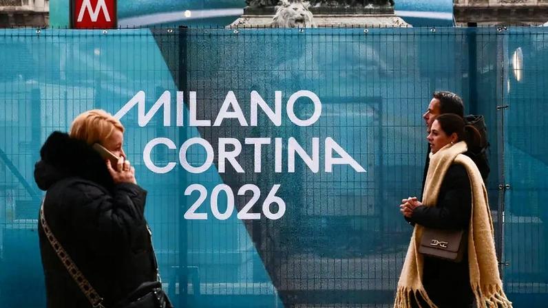 Olimpíadas de Inverno 2026 acontecerá em Milão-Cortina (Foto: Stefano RELLANDINI / AFP)