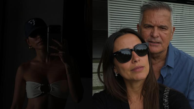 Ana Morais, filha de Gloria Pires, fez tatuagem com o pai, Orlando Morais — Foto: Reprodução/Instagram