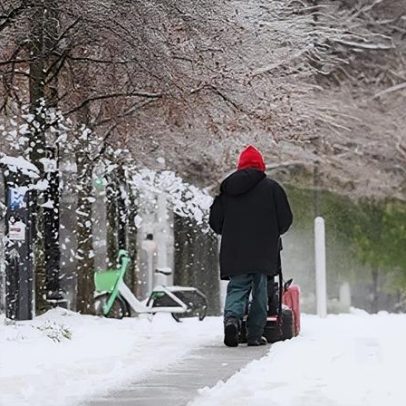 Vórtice polar impulsiona intenso tempo de inverno nos EUA