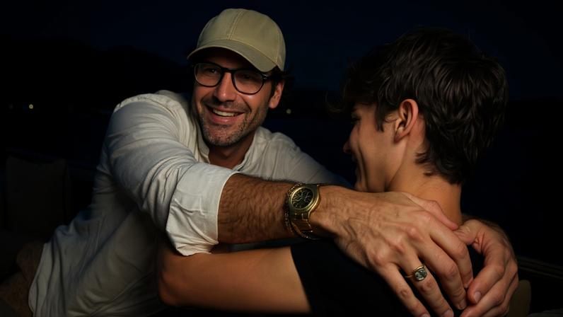 Alexandre Furmanovich e João Guilherme — Foto: Reprodução/Instagram
