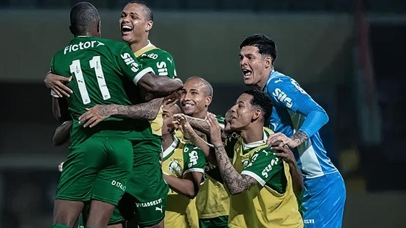 Palmeiras eliminou o Vitória na Copinha