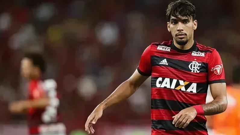 Paquetá com a camisa do Flamengo