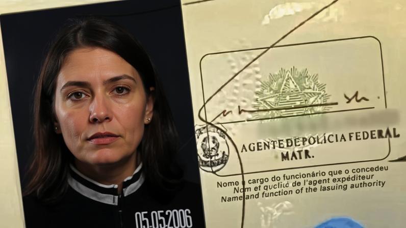 O passaporte de Eliza Samudio. Créditos: reprodução/portal leo dias