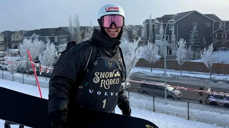 Pat Burgener conquistou medalha inédita no snowboard para o Brasil (Foto: Reprodução/ Instagram)