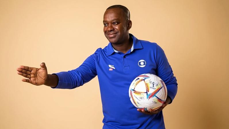 PC Oliveira apontou erro da arbitragem em São Paulo x Flamengo (Foto: Divulgação Globo)