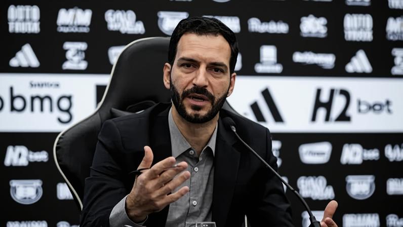 Pedro Daniel foi apresentado como novo CEO do Atlético-MG