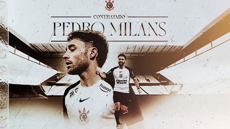 Pedro Milans, novo jogador do Corinthians