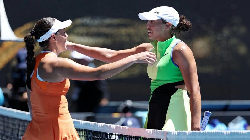 Jessica Pegula e Madison Keys (Foto: Australian Open)