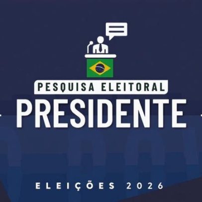 Paraná Pesquisas divulga sondagem sobre eleição presidencial de 2026