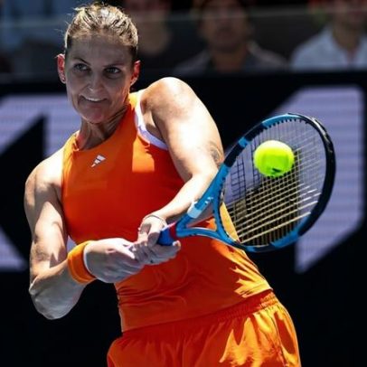 Pliskova conquista primeira vitória em Grand Slam desde 2024