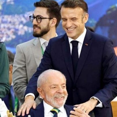 Lula discute Conselho de Paz e Mercosul com Macron após reunião com Trump