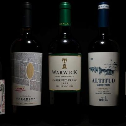 Resultados da degustação de painel do Cabernet Franc do hemisfério sul