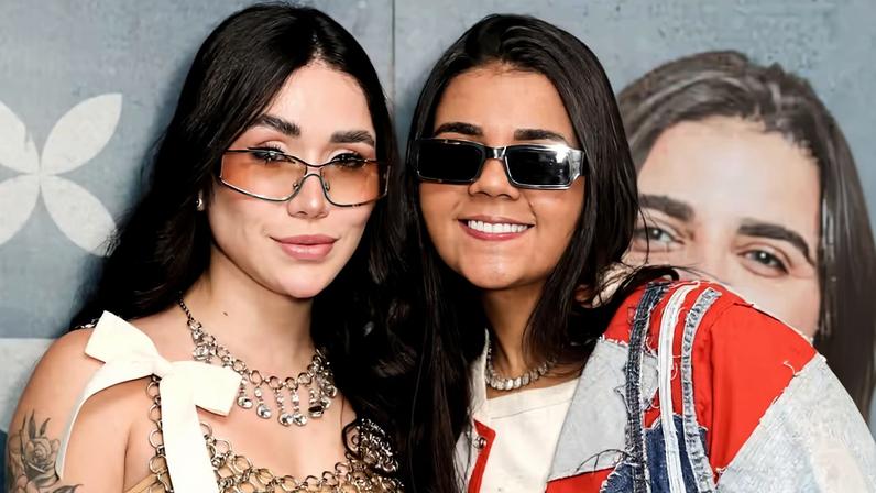 Maria Venture e Yasmin Santos — Foto: Lucas Ramos/Brazil News