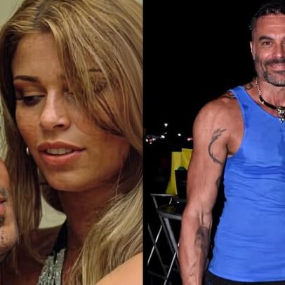 Ex-BBB Alan Passos, ex-namorado de Grazi Massafera, curte festival em Salvador