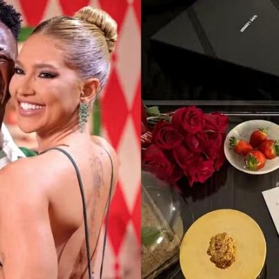 Virginia Fonseca comemora 3 meses de namoro e recebe declaração de Vini Jr.