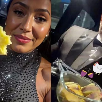 Gracyanne Barbosa exibe momento romântico fitness com o namorado