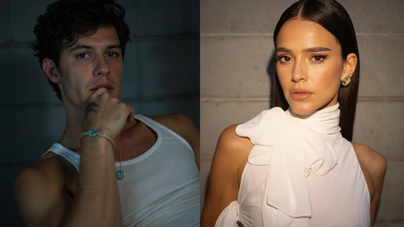 Shawn Mendes e Bruna Marquezine — Foto: Reprodução/Instagram/@davidyurman e Reprodução/Instagram/@onlylusca