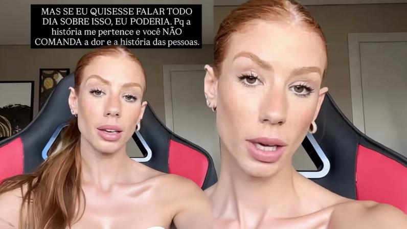 Maria Lina reage a críticas após piada sobre morte do filho: 'Sempre uma otária'