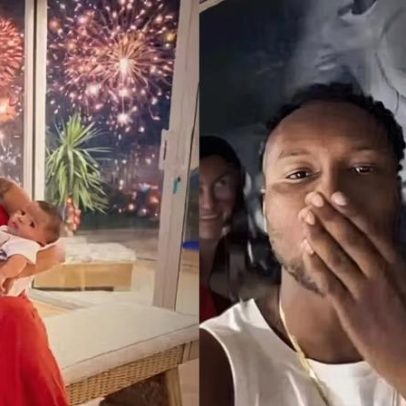 Carol Peixinho celebra a primeira virada de ano com Bento, longe de Thiaguinho