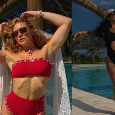 Erika Januza lidera enquete do biquíni do verão entre famosas